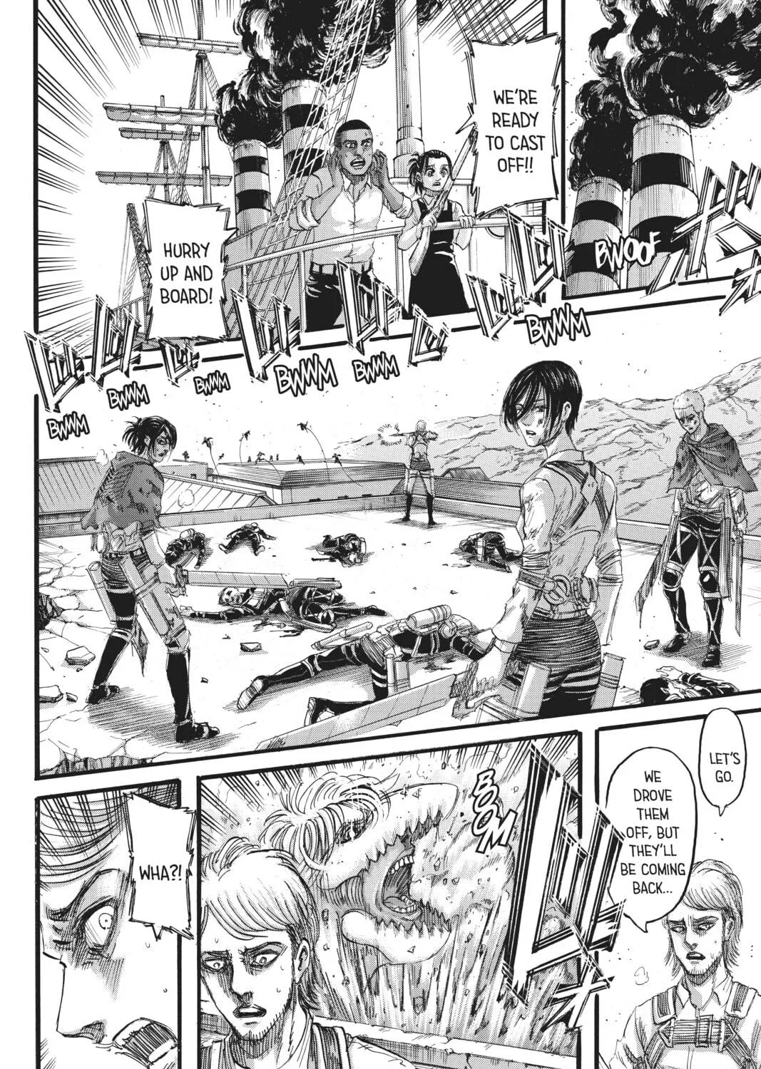 Attack on Titan Chapter 129 page 65 - 