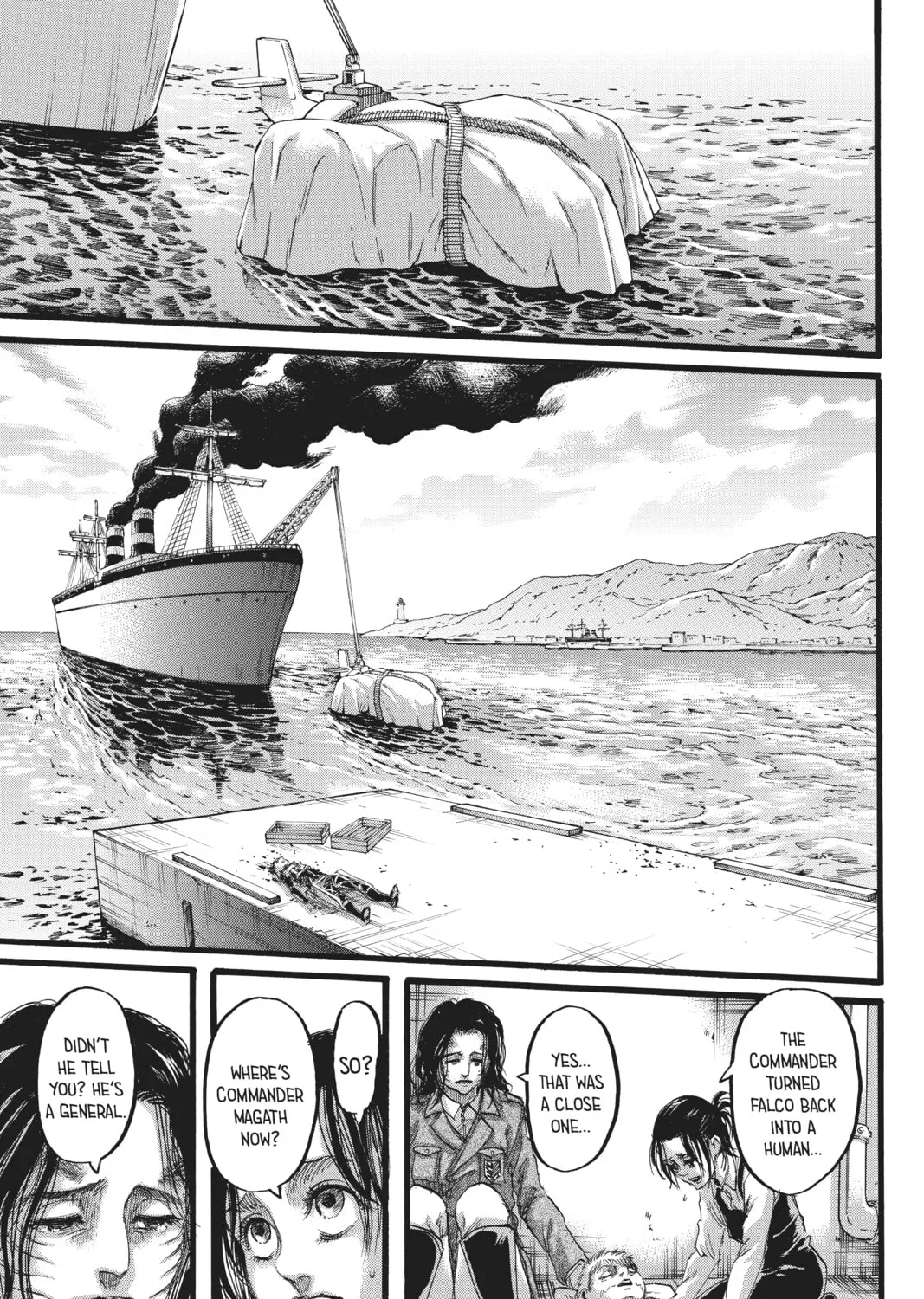Attack on Titan Chapter 129 page 75 - 