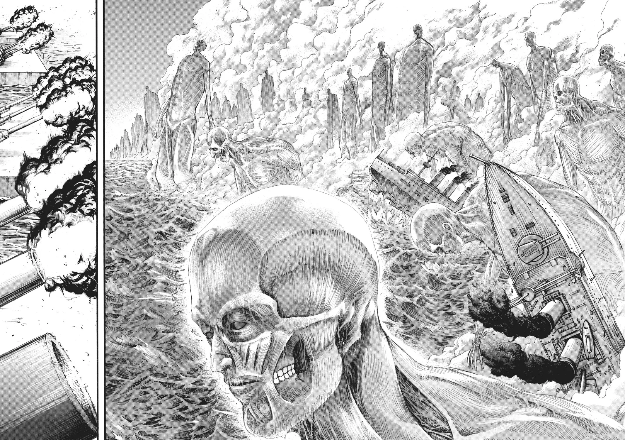 Attack on Titan Chapter 130 page 57 - 