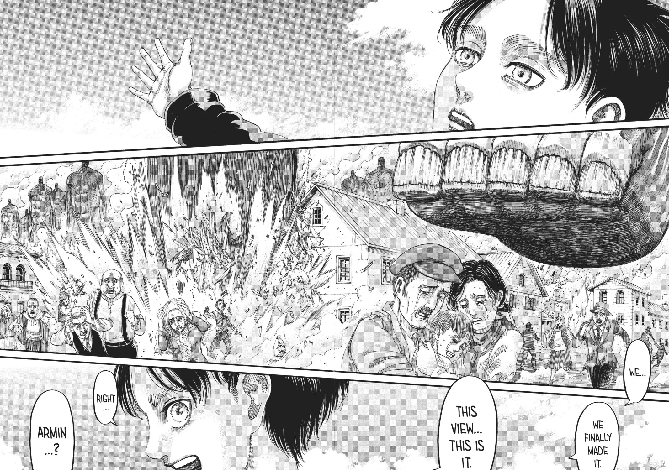 Attack on Titan Chapter 131 page 61 - 