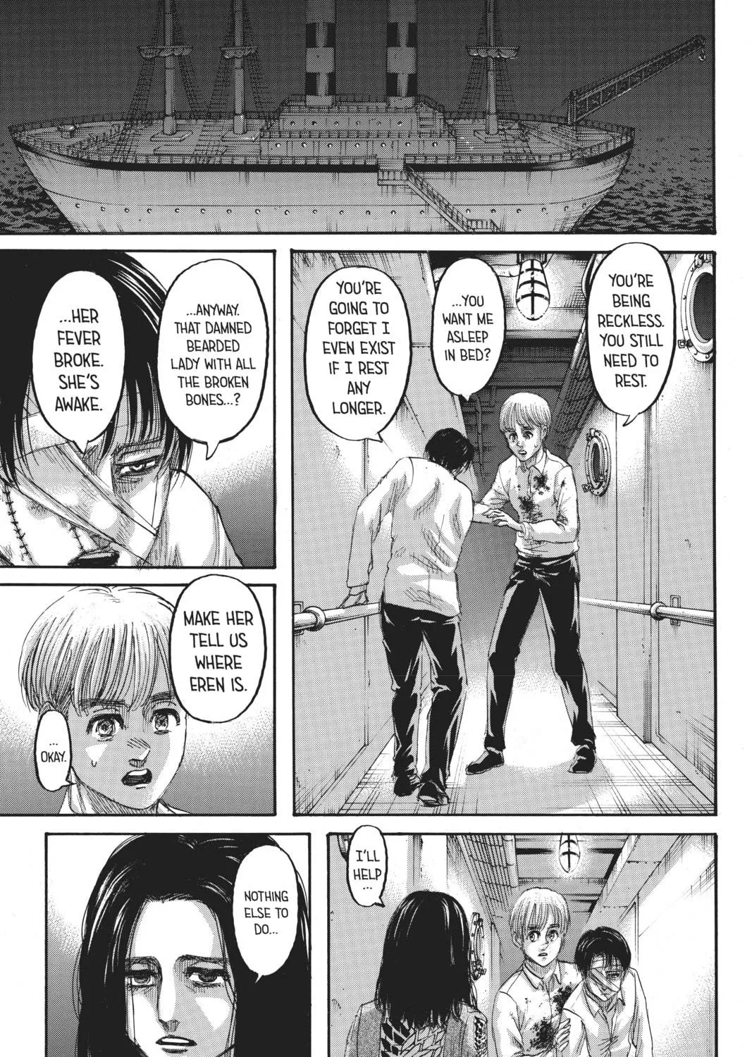 Attack on Titan Chapter 132 page 17 - 