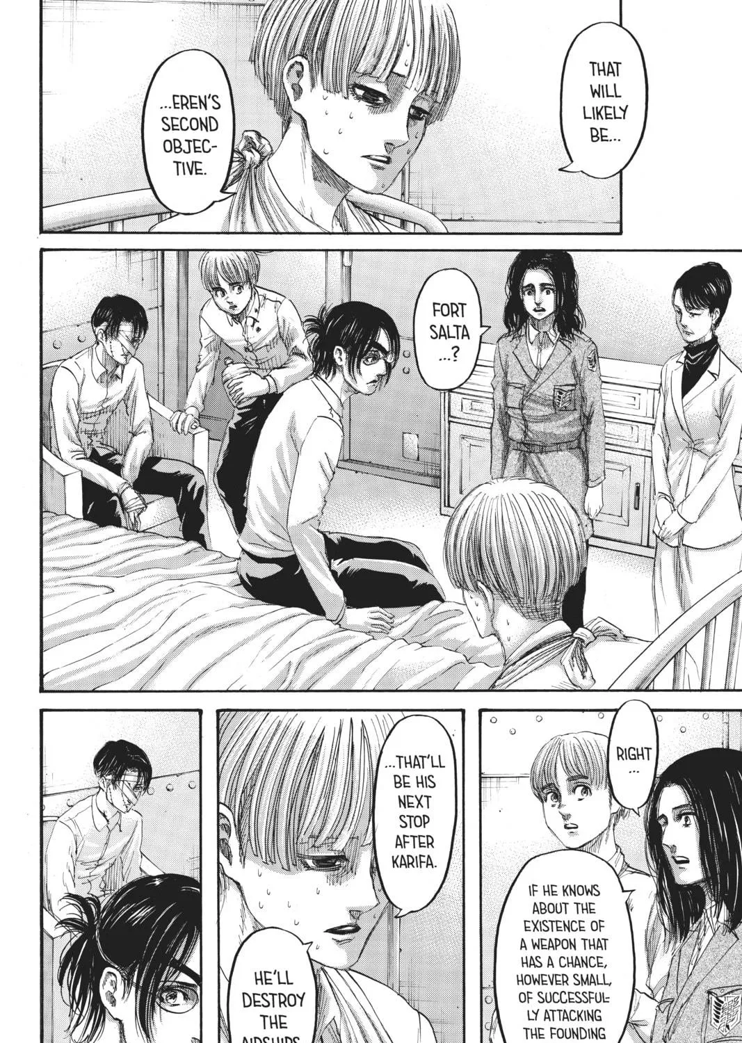 Attack on Titan Chapter 132 page 23 - 