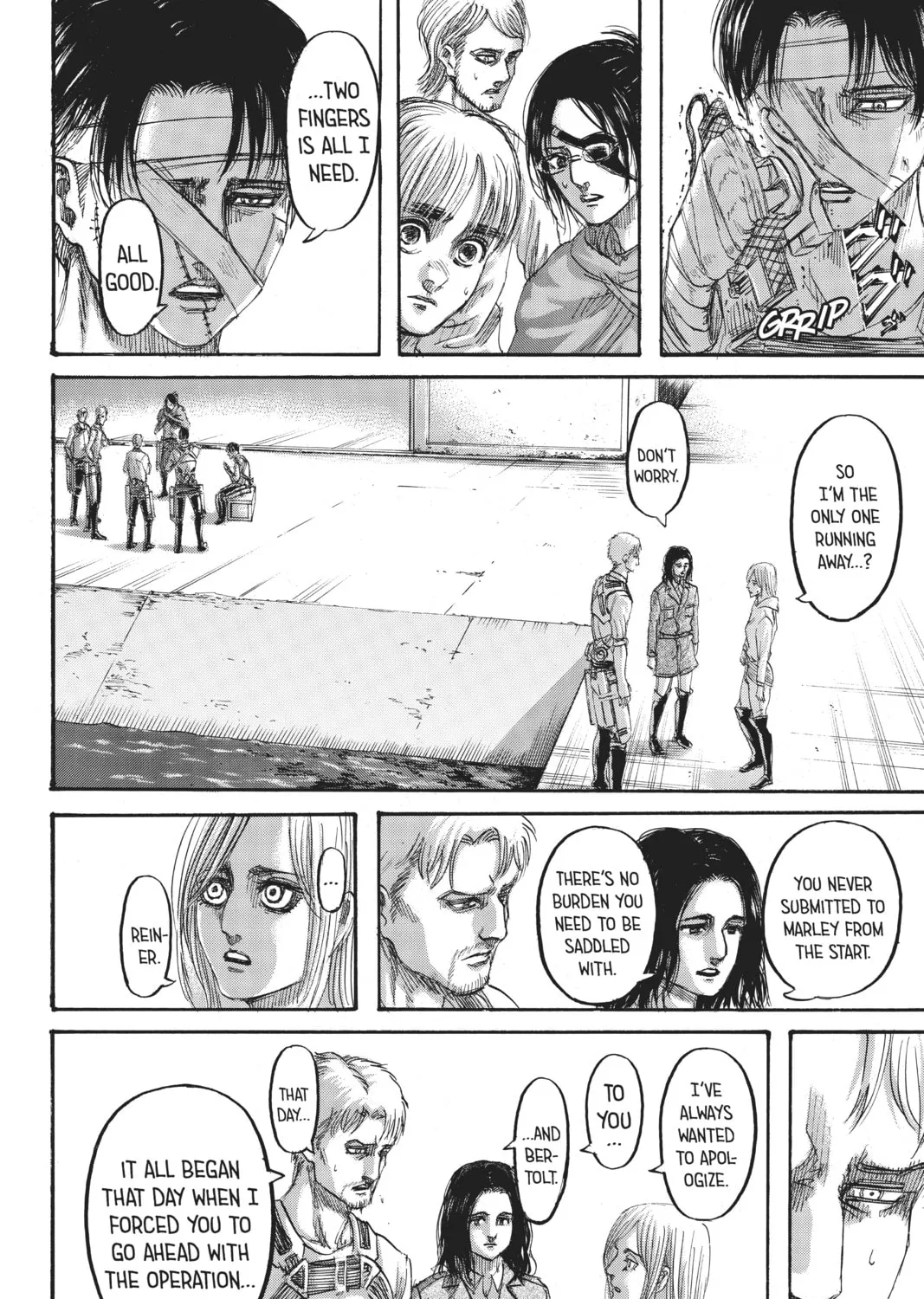 Attack on Titan Chapter 132 page 31 - 