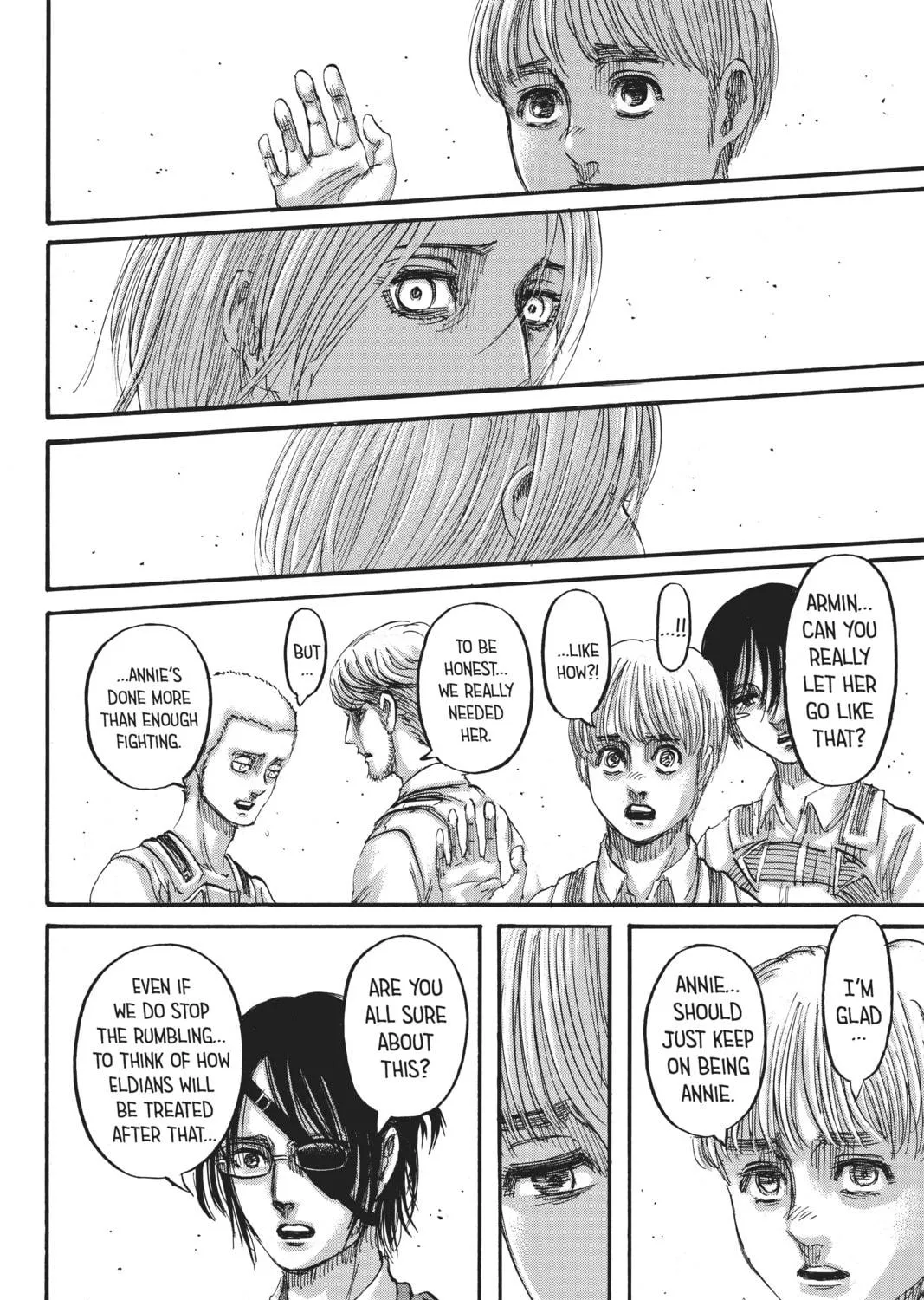 Attack on Titan Chapter 132 page 35 - 