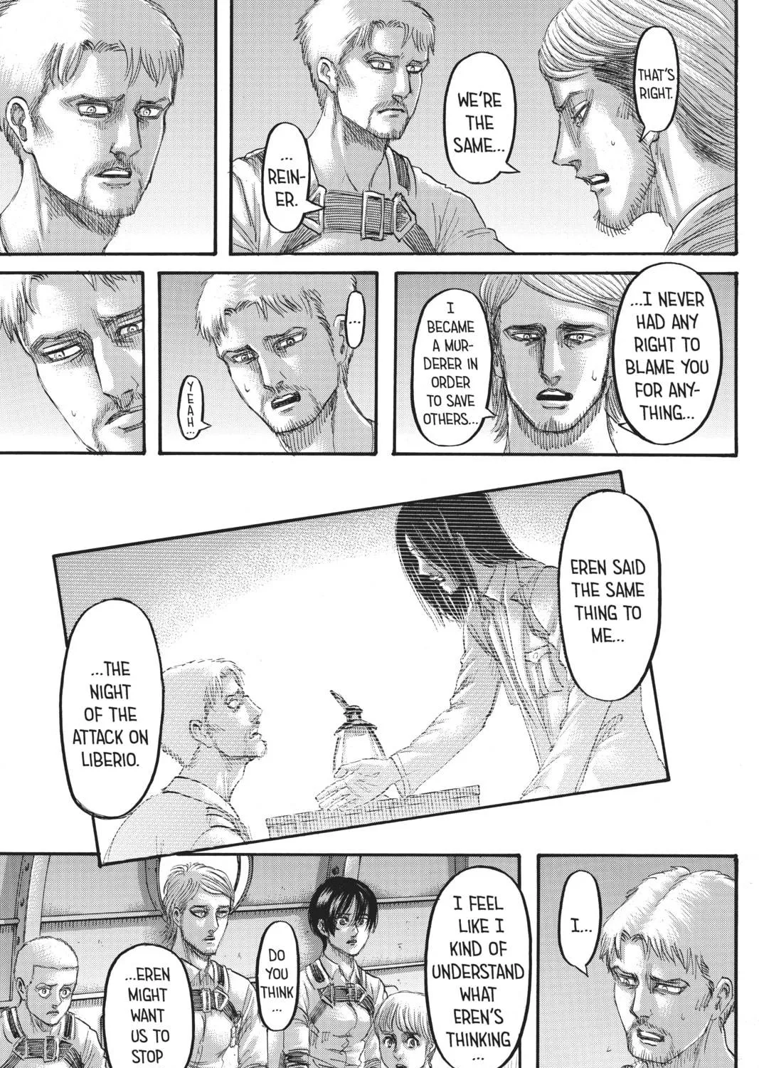 Attack on Titan Chapter 133 page 17 - 