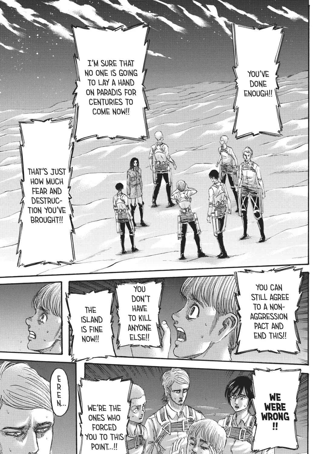 Attack on Titan Chapter 133 page 27 - 