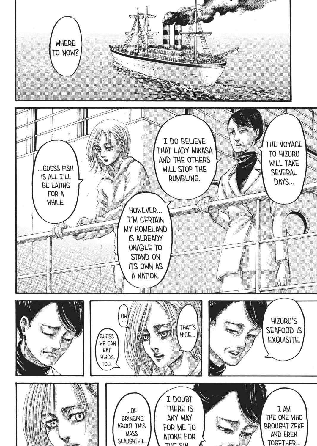 Attack on Titan Chapter 133 page 53 - 