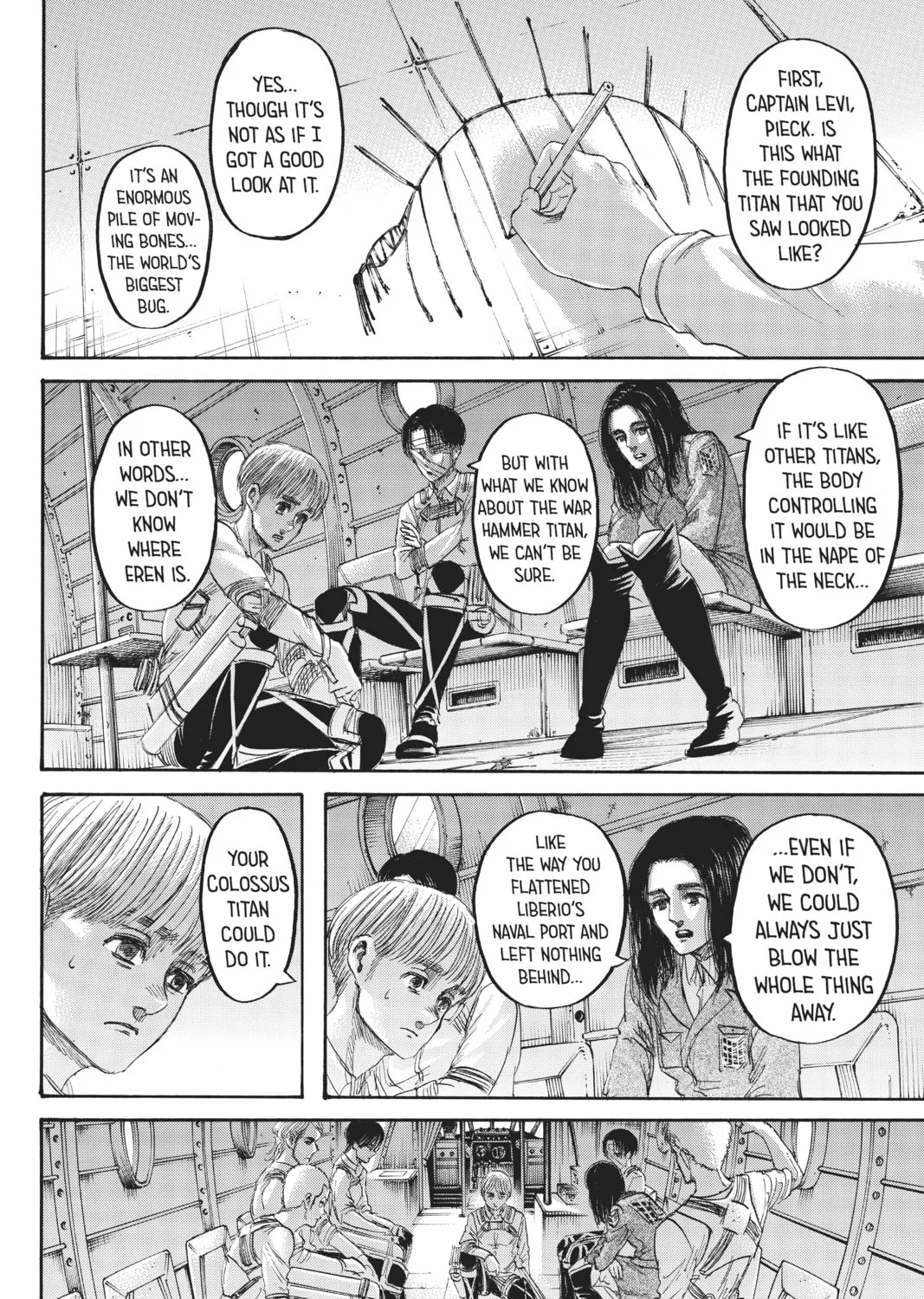 Attack on Titan Chapter 133 page 7 - 