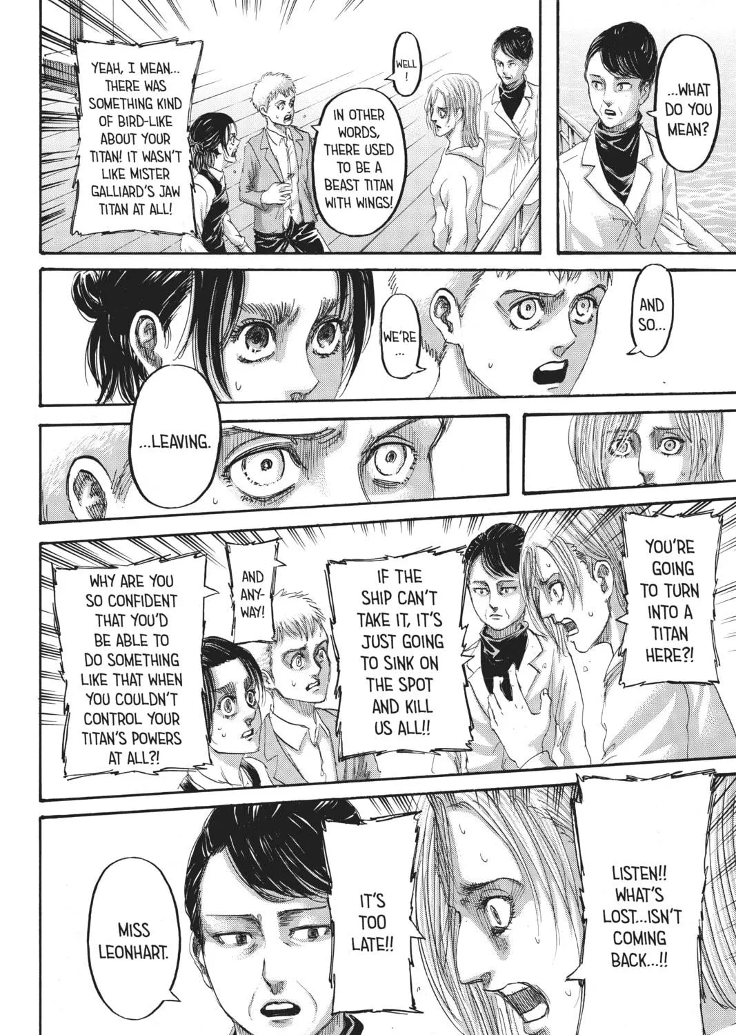 Attack on Titan Chapter 133 page 65 - 