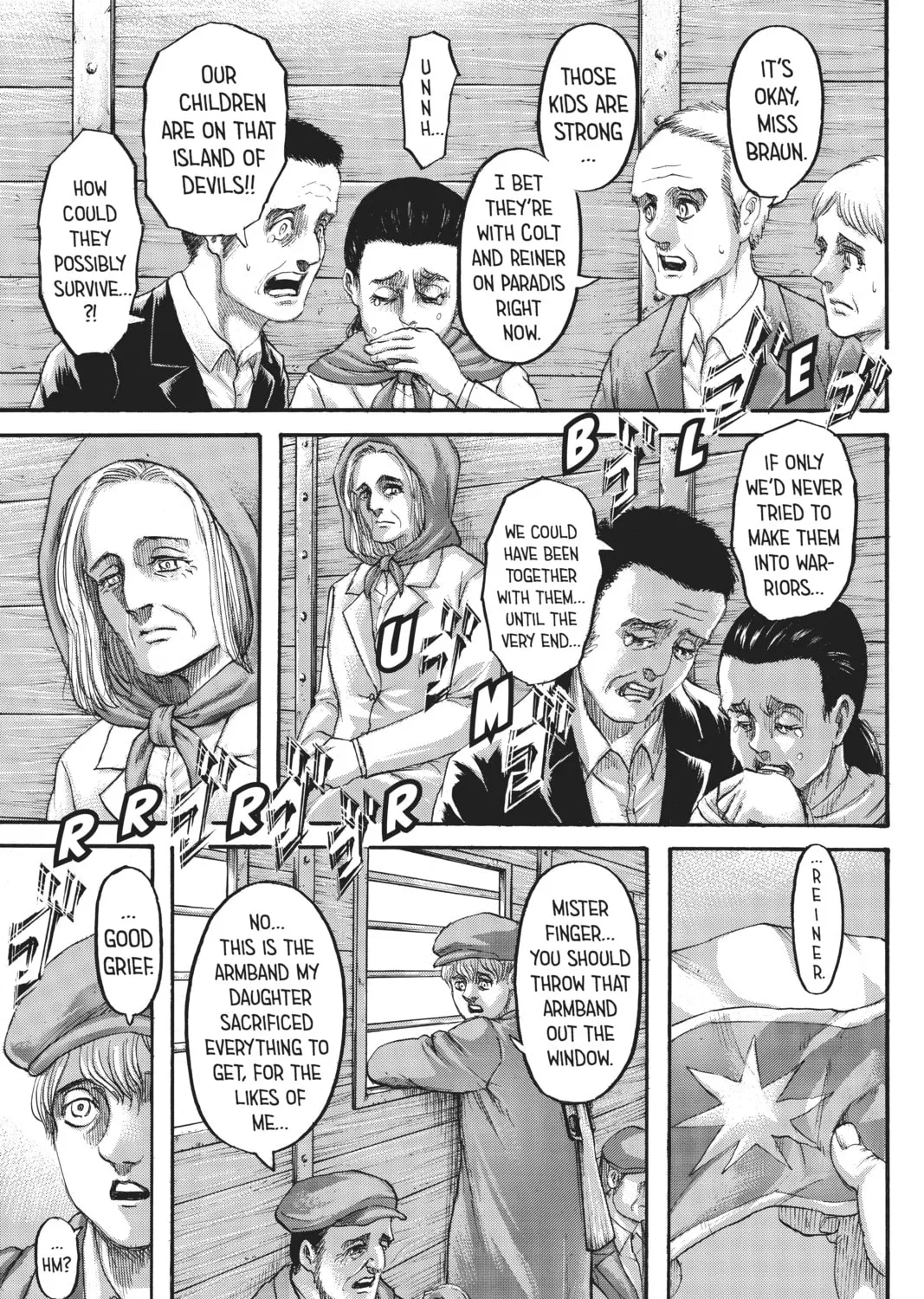 Attack on Titan Chapter 133 page 75 - 