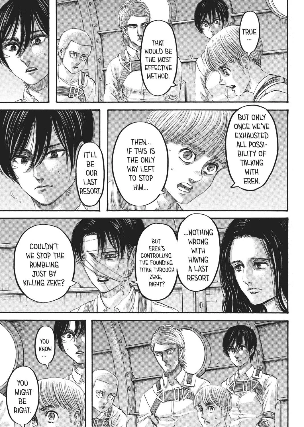 Attack on Titan Chapter 133 page 9 - 