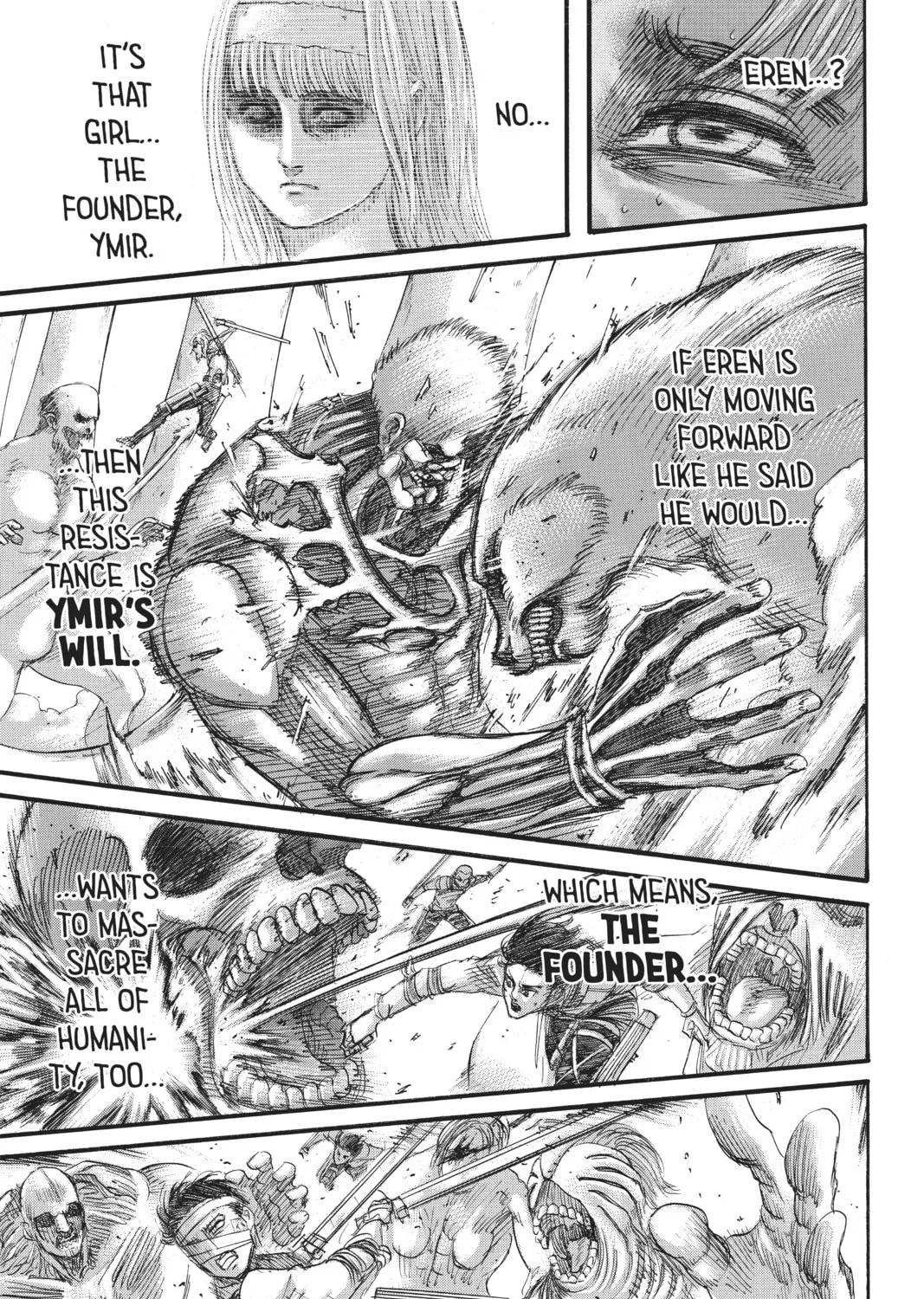 Attack on Titan Chapter 135 page 51 - 