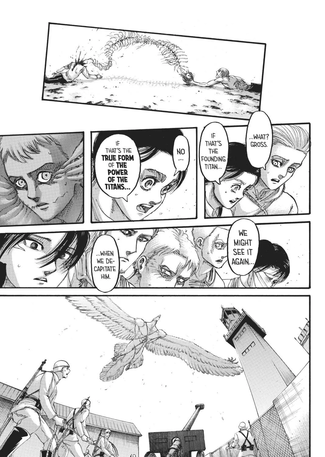 Attack on Titan Chapter 136 page 17 - 