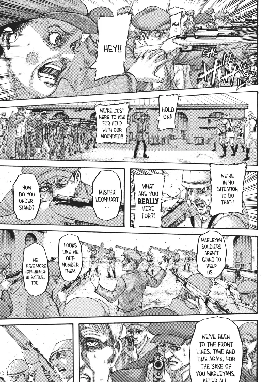 Attack on Titan Chapter 136 page 21 - 