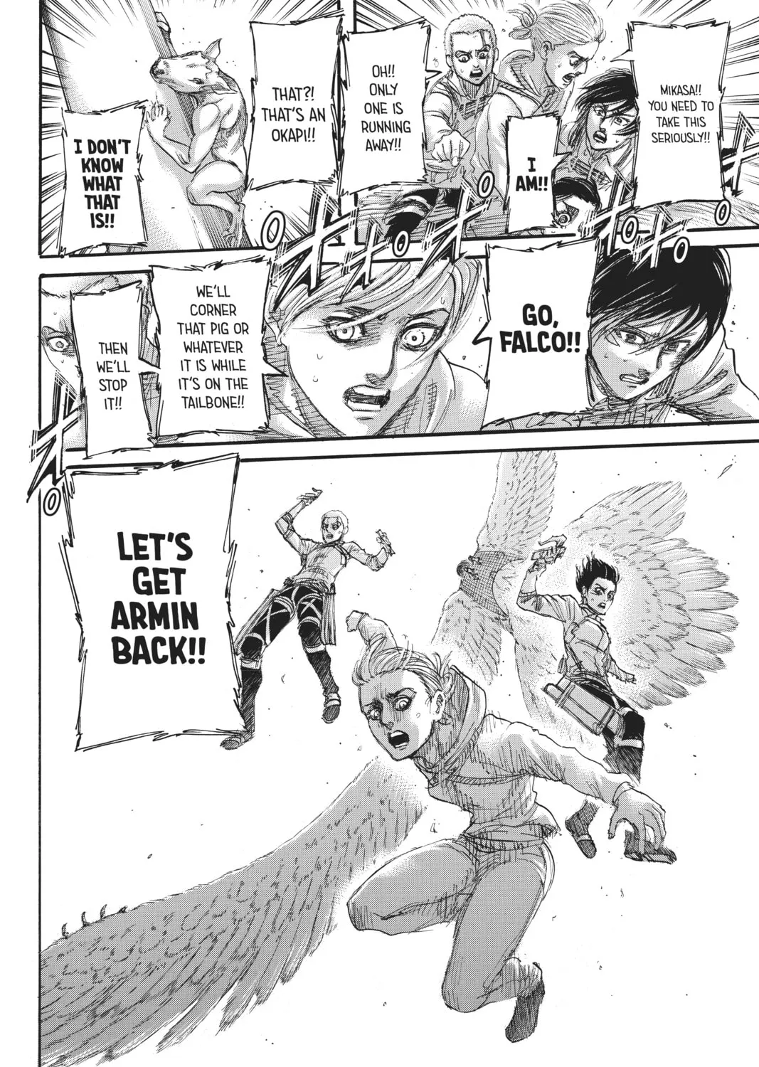 Attack on Titan Chapter 136 page 55 - 