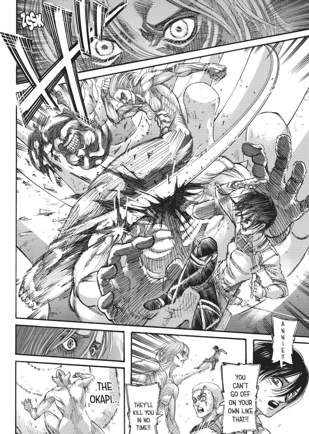 Attack on Titan Chapter 136 page 71 - 