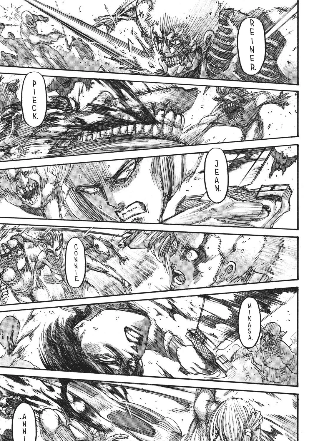 Attack on Titan Chapter 136 page 77 - 
