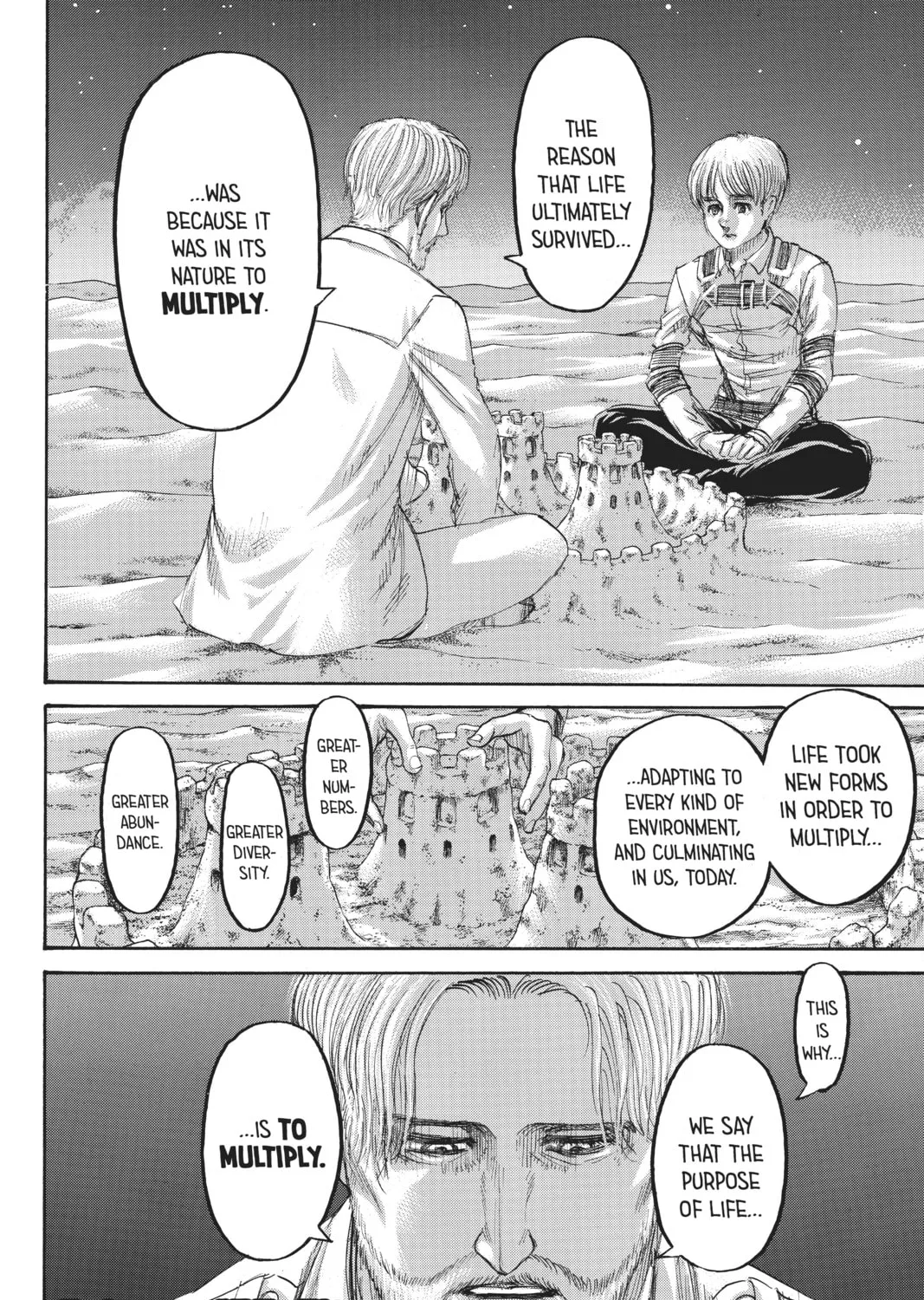 Attack on Titan Chapter 137 page 3 - 