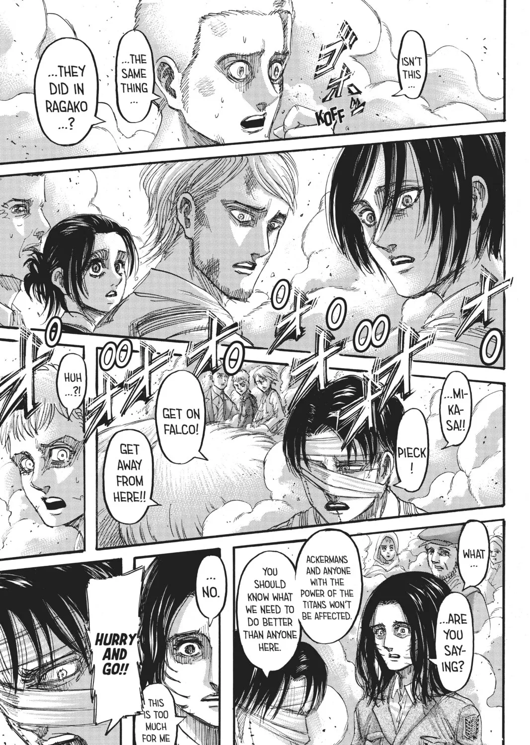 Attack on Titan Chapter 138 page 33 - 