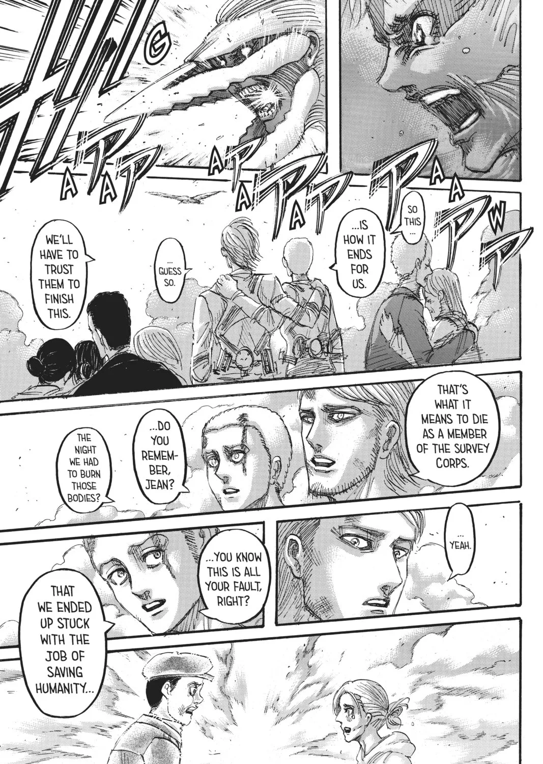 Attack on Titan Chapter 138 page 37 - 