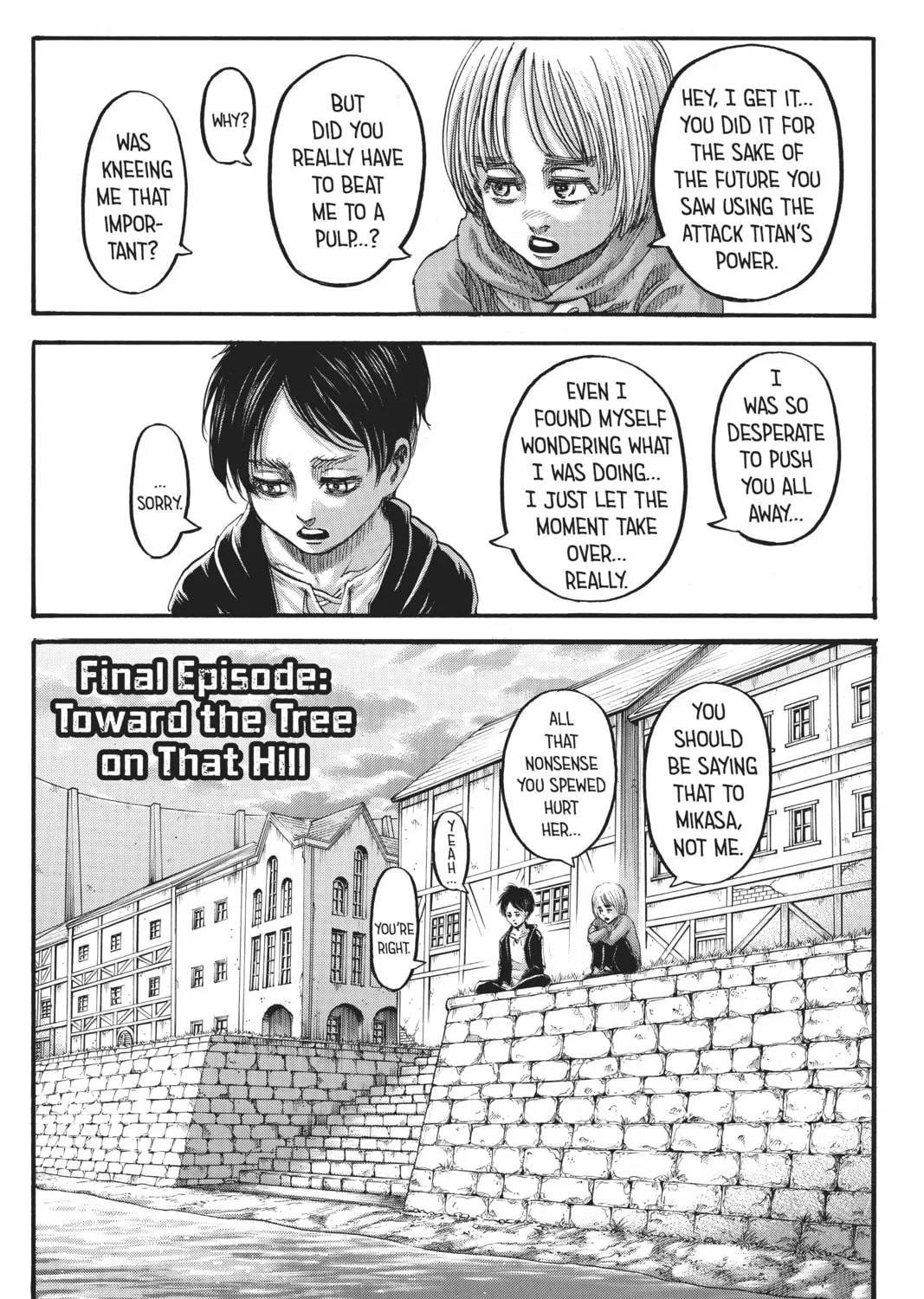 Attack on Titan Chapter 139 page 1 - 