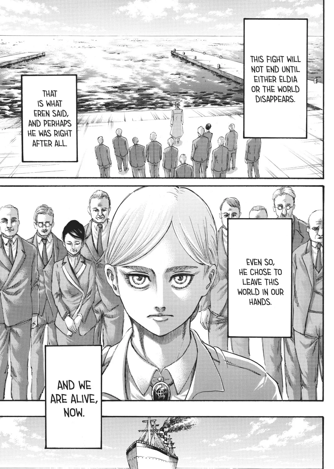 Attack on Titan Chapter 139 page 85 - 