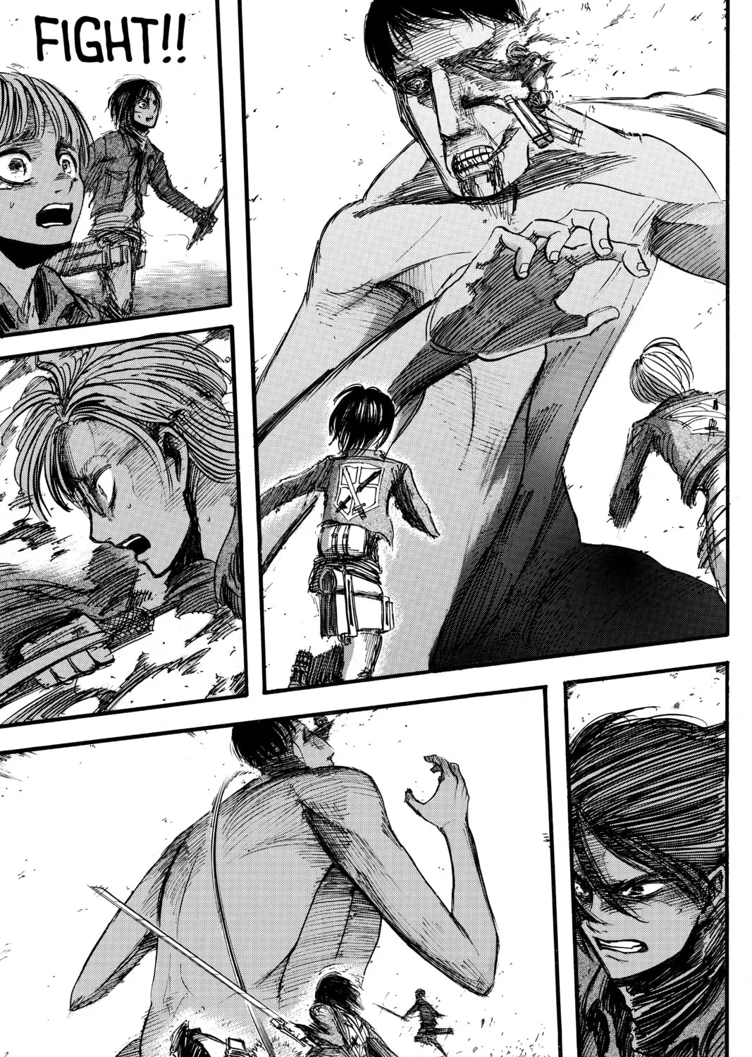 Attack on Titan Chapter 14 page 55 - 