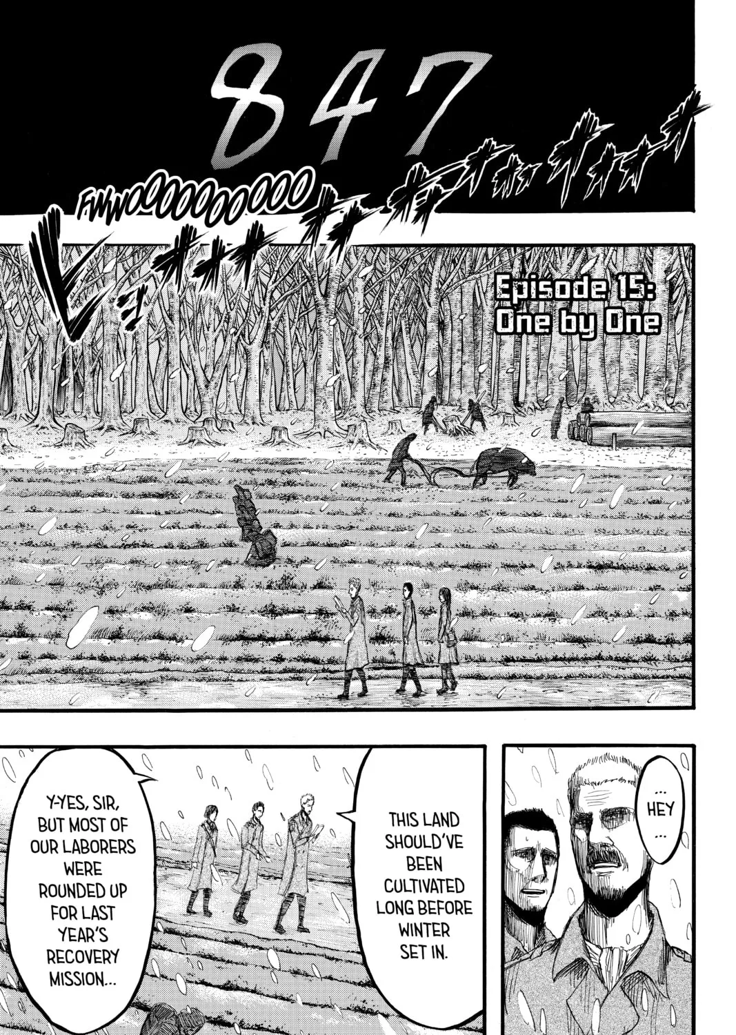 Attack on Titan Chapter 15 page 1 - 