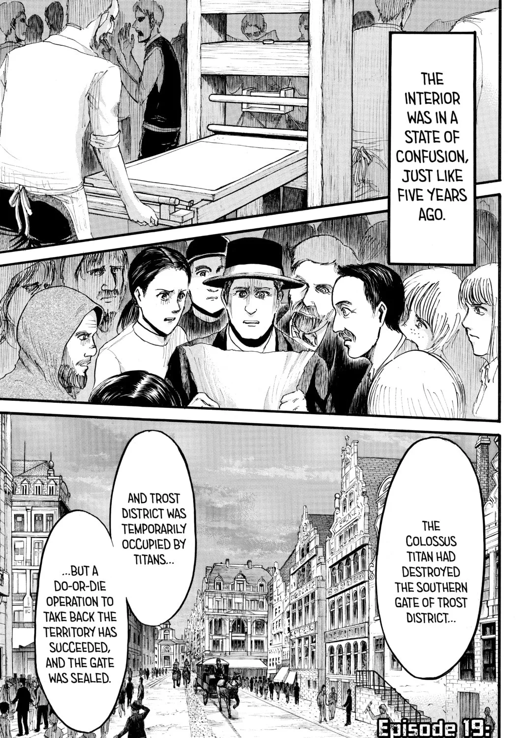 Attack on Titan Chapter 19 page 1 - 