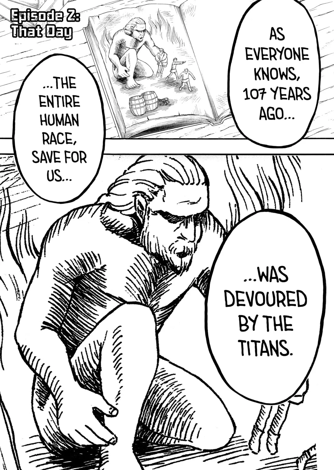 Attack on Titan Chapter 2 page 1 - 
