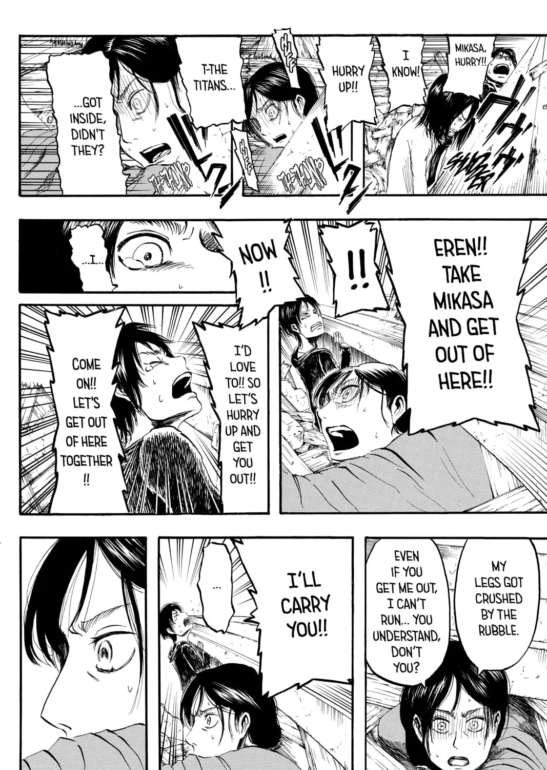 Attack on Titan Chapter 2 page 27 - 