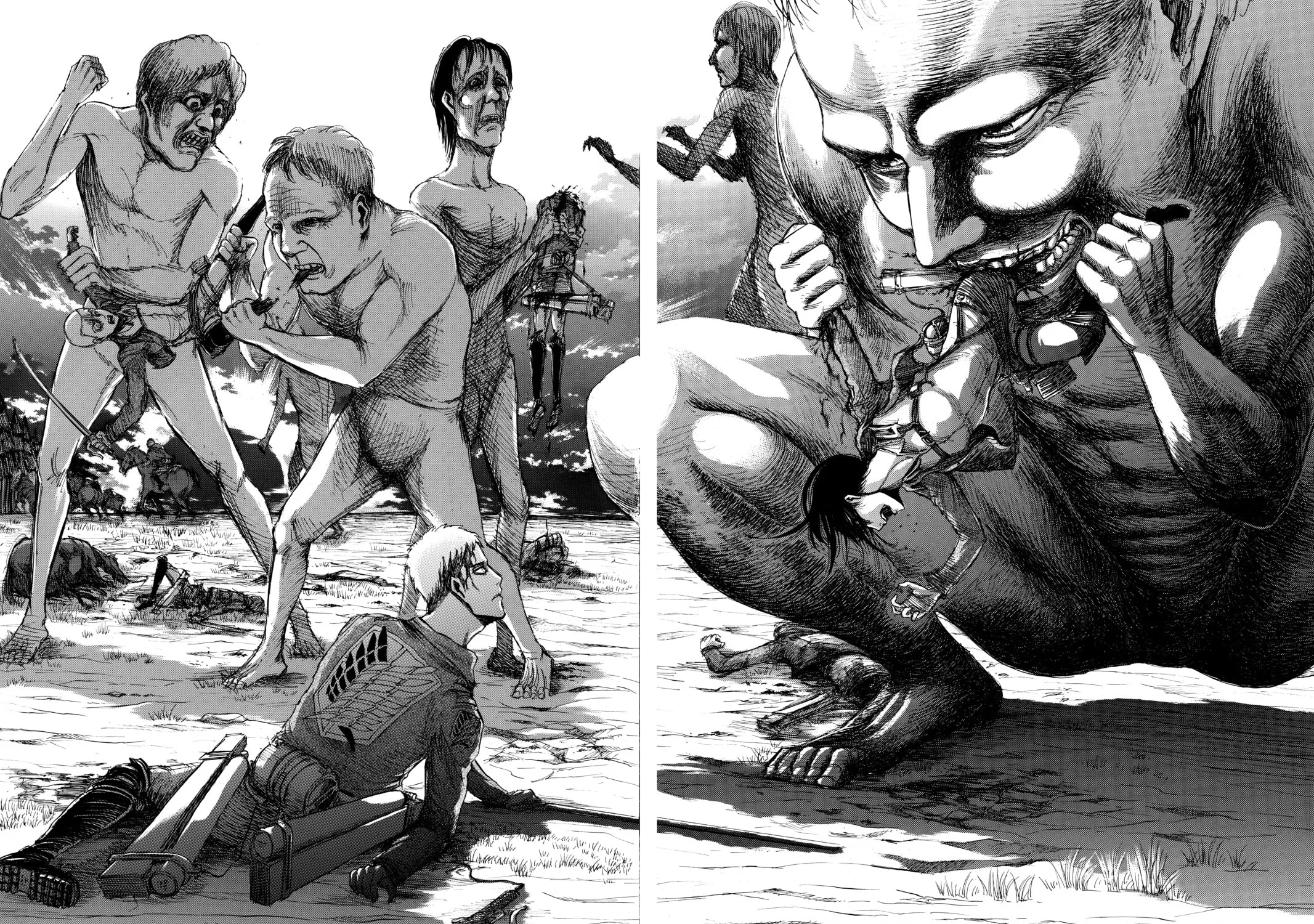 Attack on Titan Chapter 21 page 51 - 