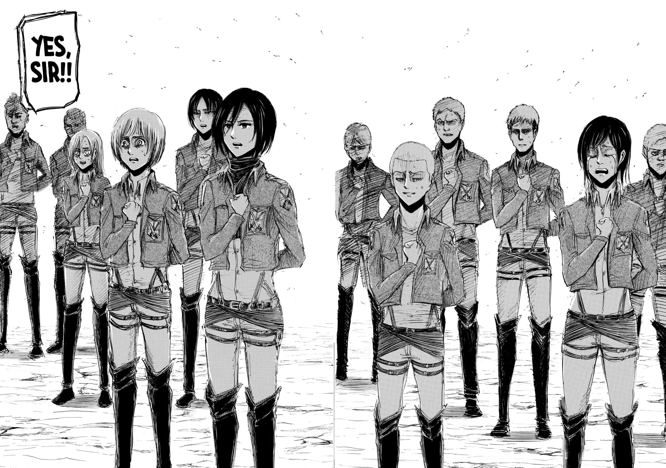 Attack on Titan Chapter 21 page 57 - 