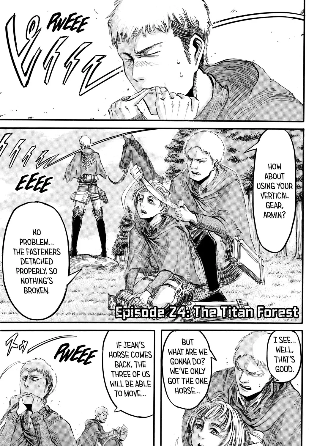 Attack on Titan Chapter 24 page 1 - 