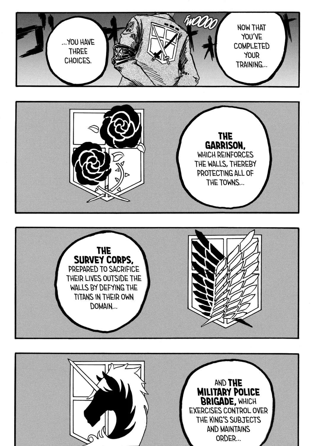 Attack on Titan Chapter 3 page 1 - 