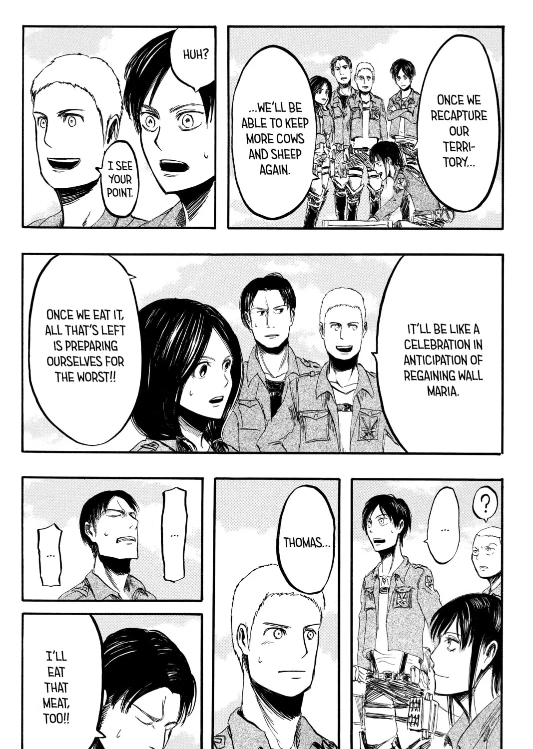 Attack on Titan Chapter 3 page 57 - 