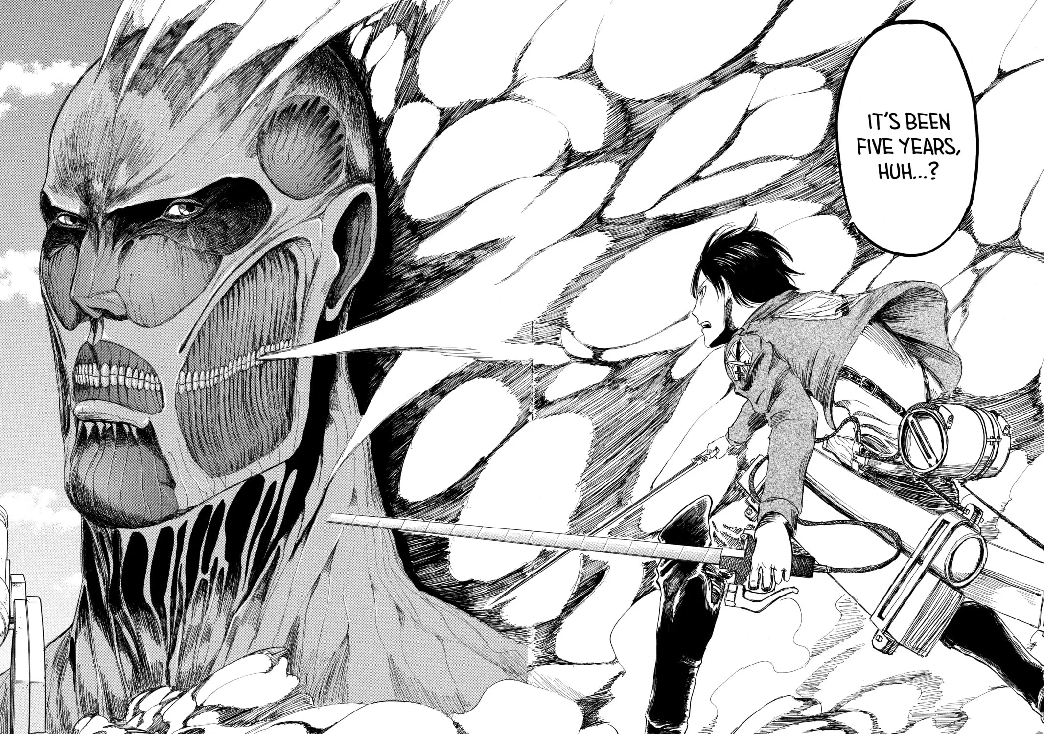 Attack on Titan Chapter 3 page 85 - 