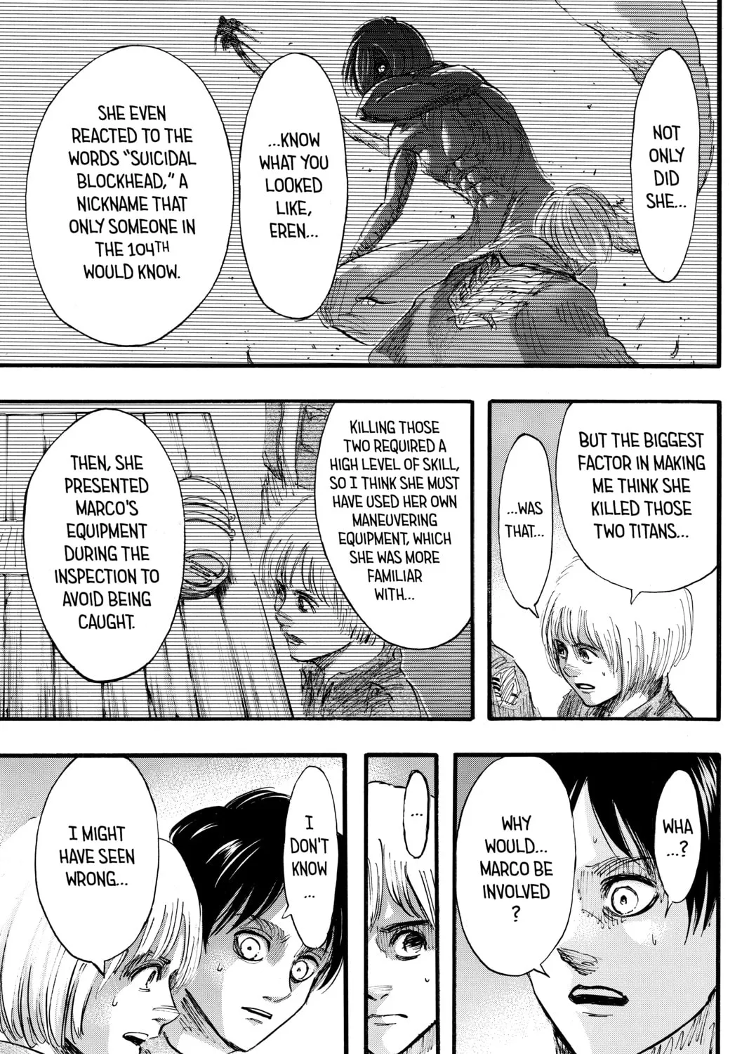 Attack on Titan Chapter 32 page 55 - 