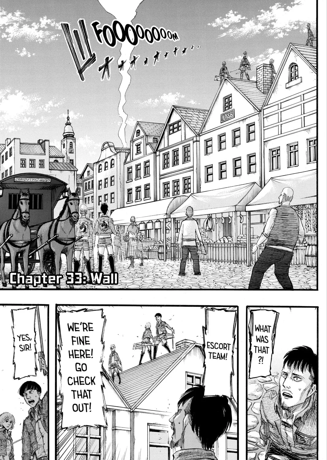 Attack on Titan Chapter 33 page 1 - 