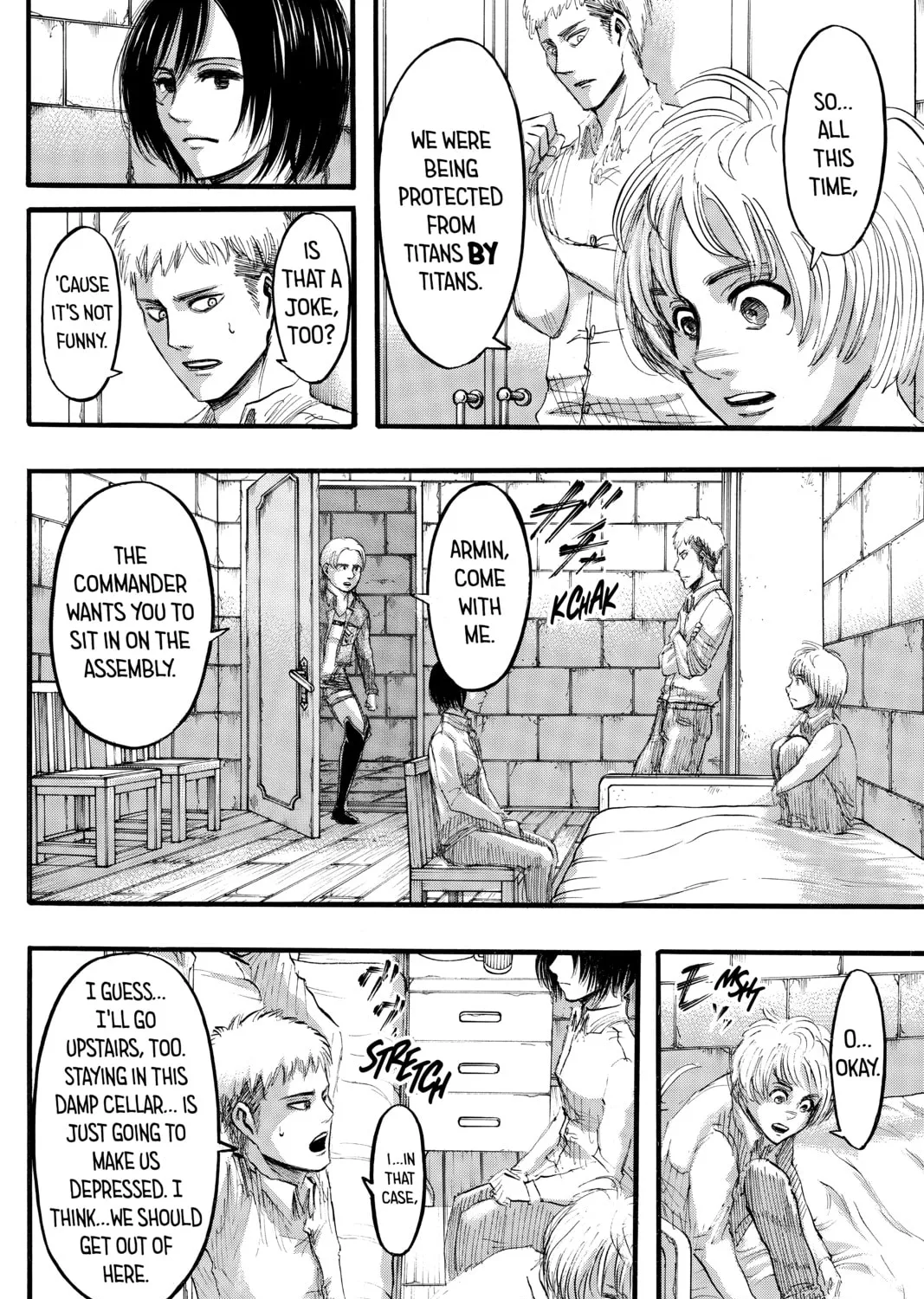 Attack on Titan Chapter 34 page 57 - 