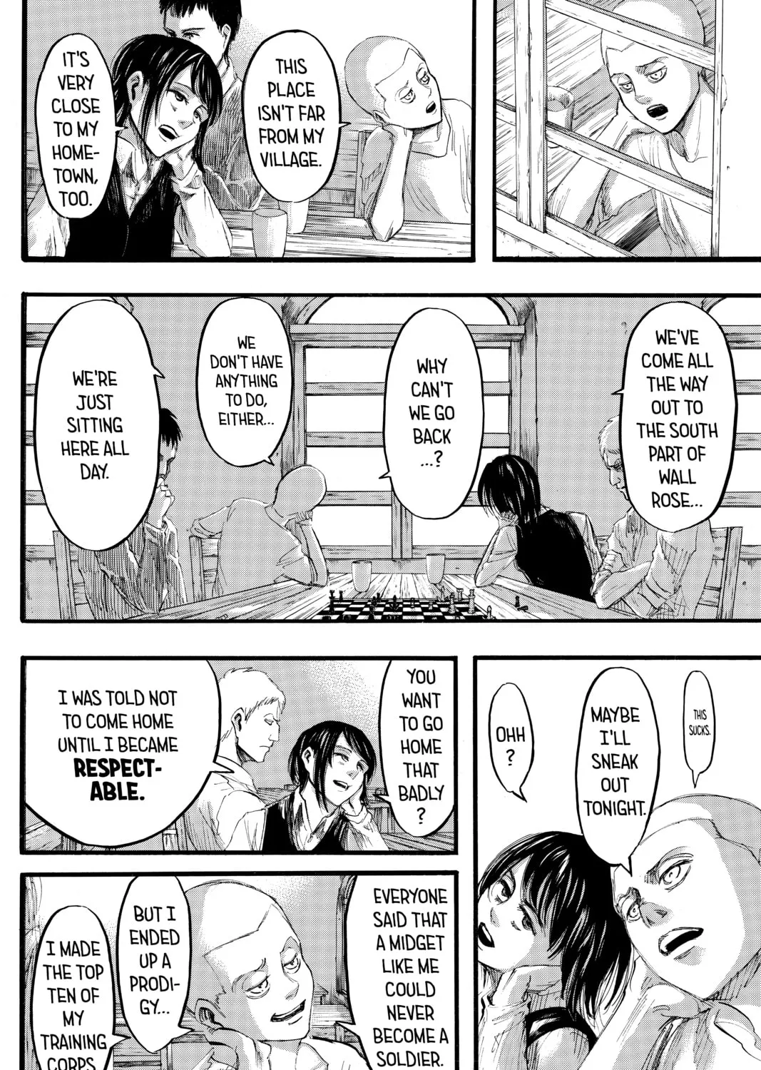 Attack on Titan Chapter 34 page 73 - 