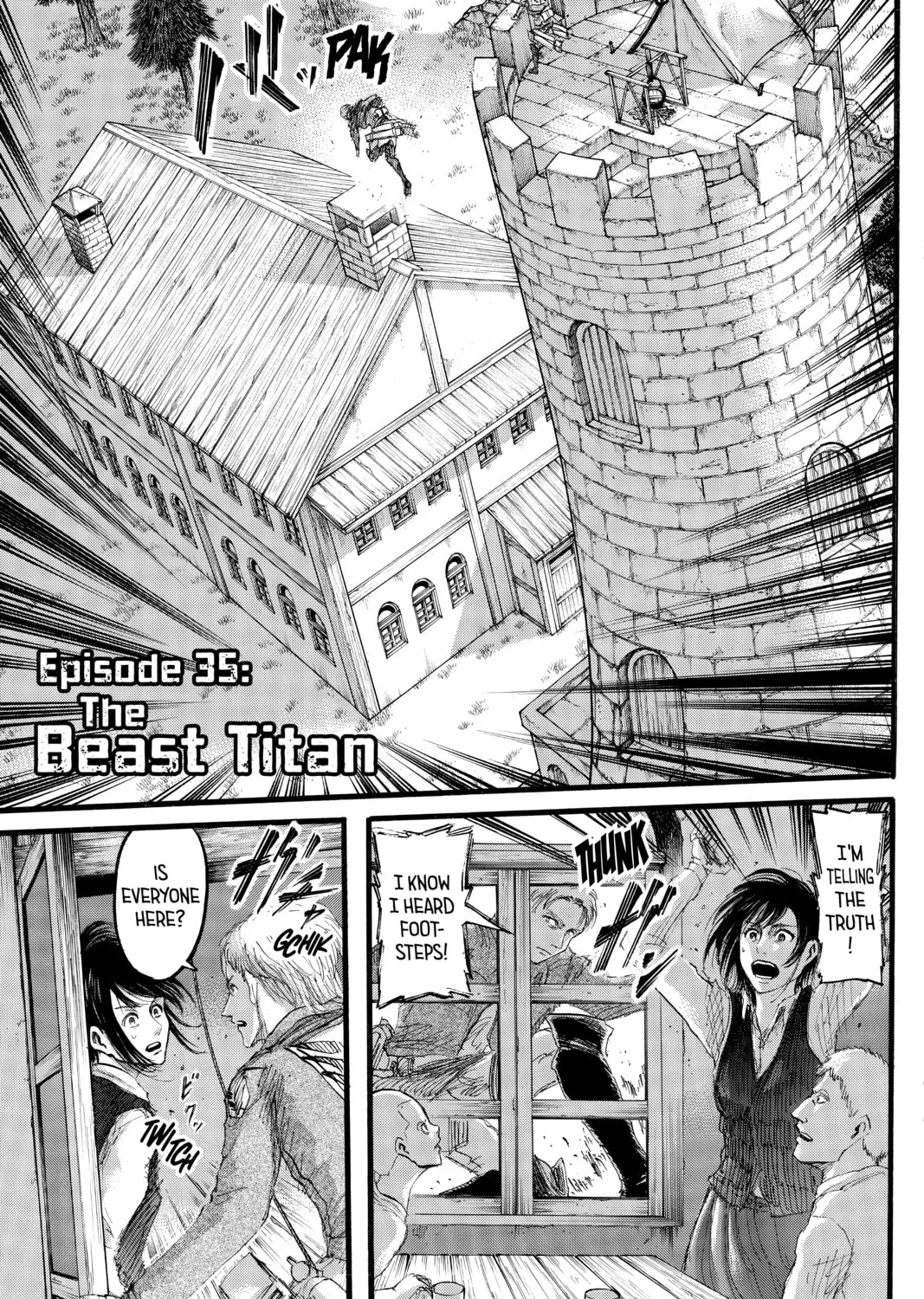 Attack on Titan Chapter 35 page 1 - 