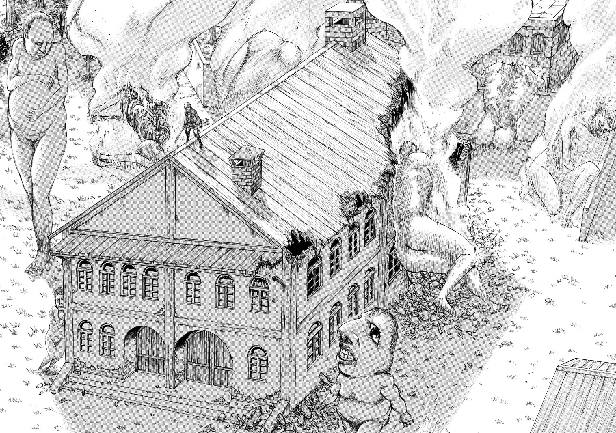 Attack on Titan Chapter 35 page 45 - 