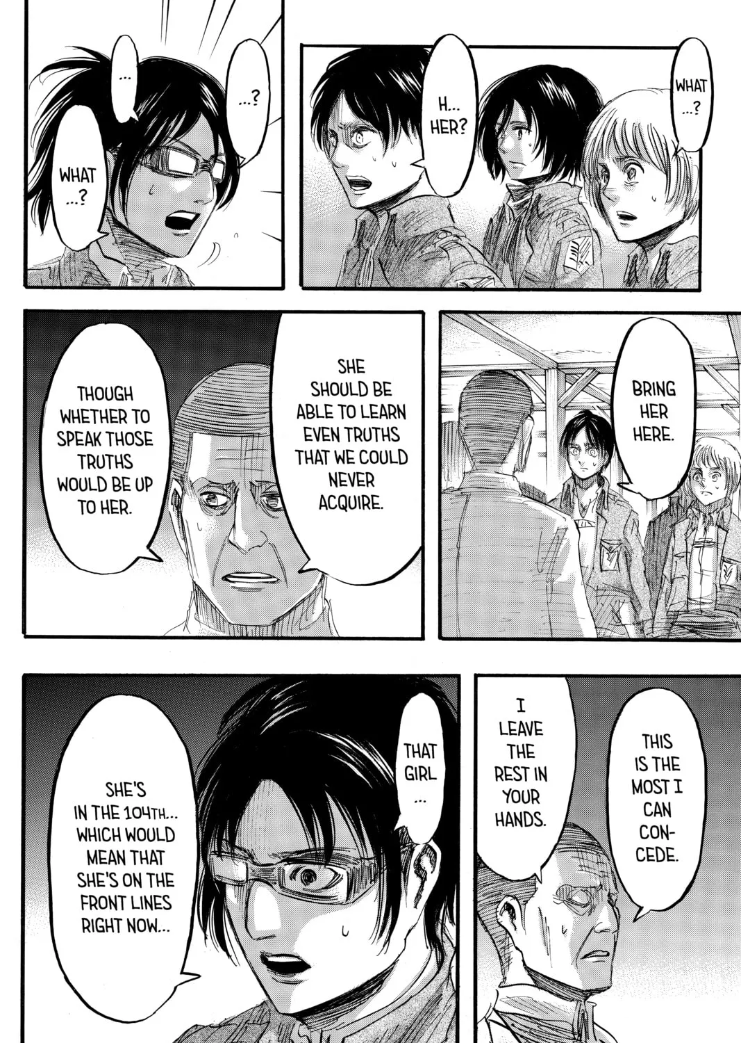 Attack on Titan Chapter 37 page 57 - 