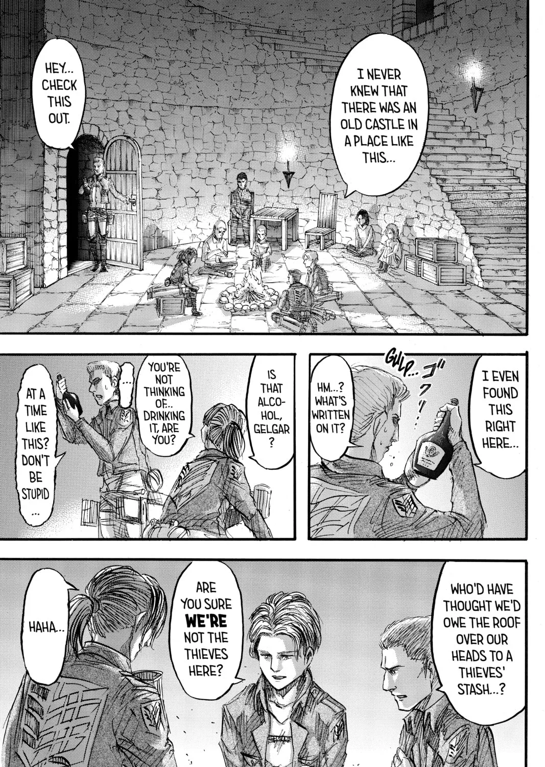 Attack on Titan Chapter 38 page 45 - 