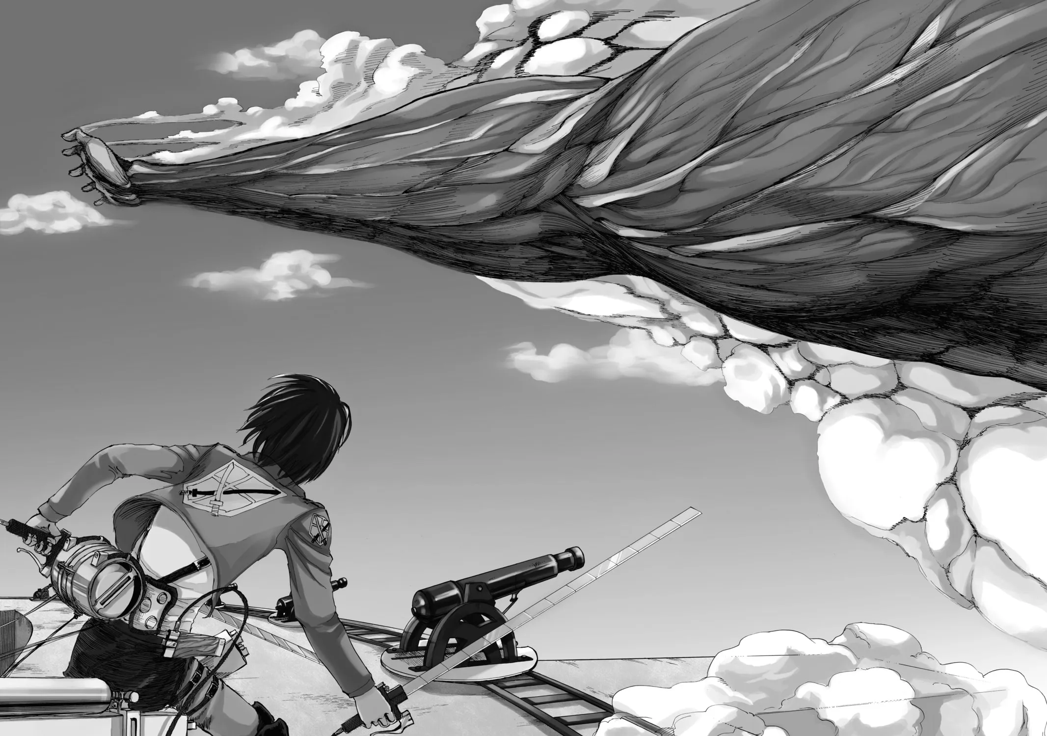 Attack on Titan Chapter 4 page 3 - 