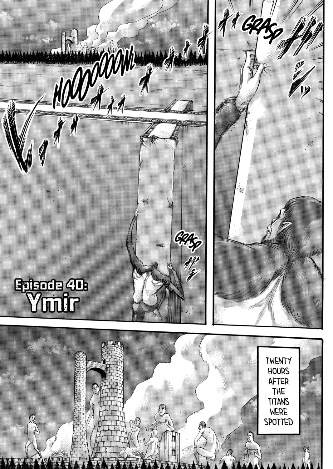 Attack on Titan Chapter 40 page 1 - 