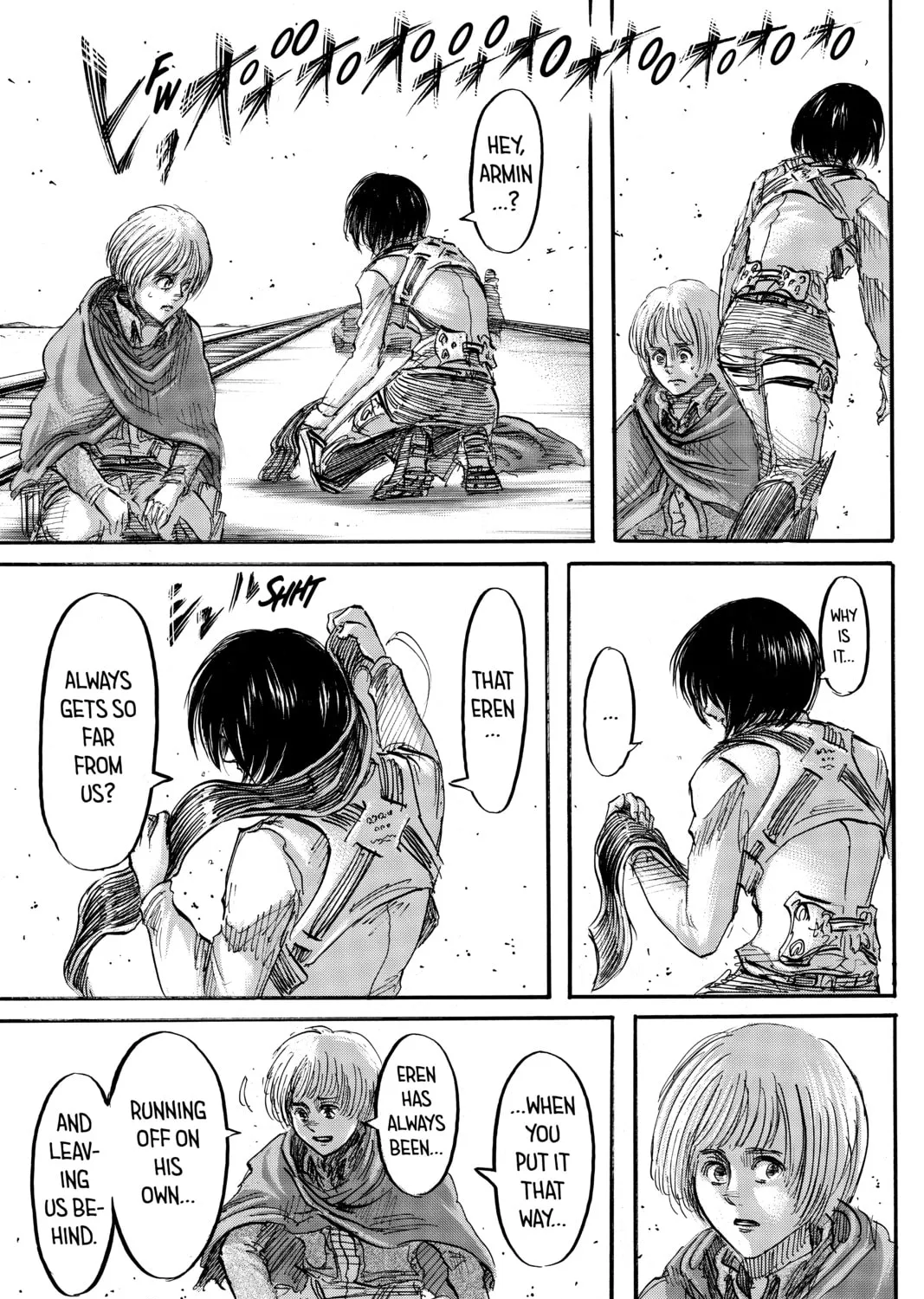 Attack on Titan Chapter 45 page 57 - 