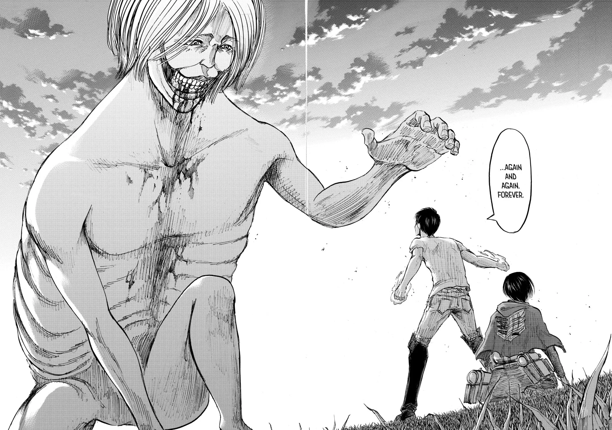 Attack on Titan Chapter 50 page 55 - 