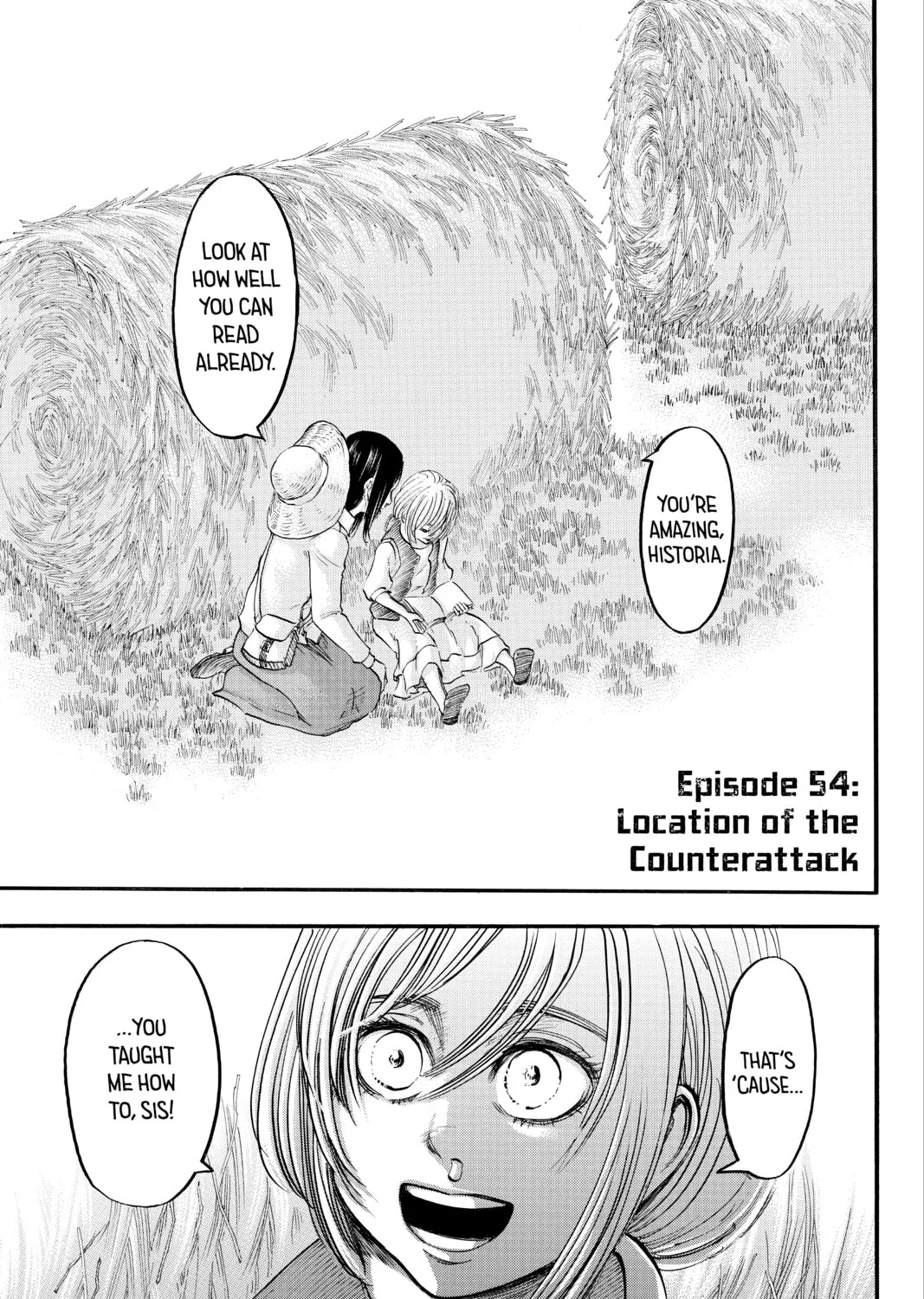Attack on Titan Chapter 54 page 1 - 